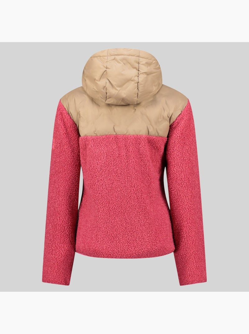 Veste polaire à capuche techic fz – geographical norway Rose fluo - Kiabi