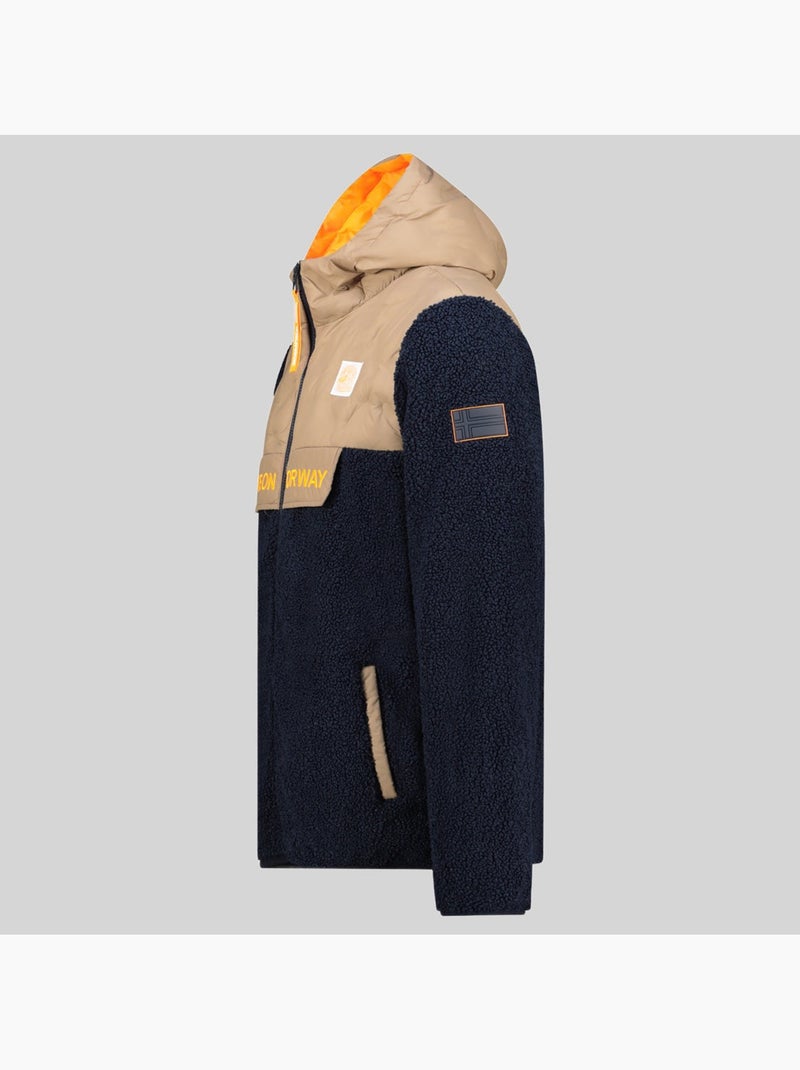 Veste polaire à capuche teclass hz – geographical norway Bleu marine - Kiabi