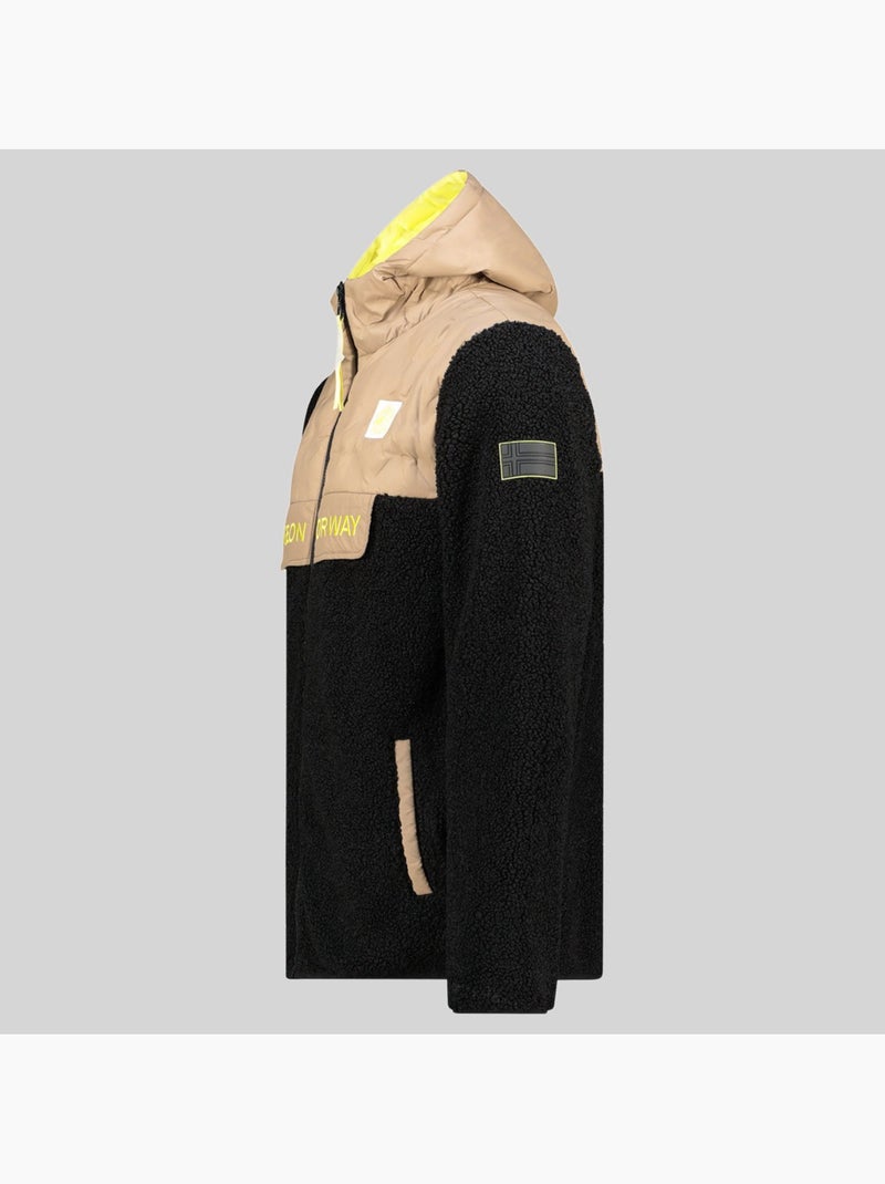 Veste polaire à capuche teclass hz – geographical norway Noir - Kiabi