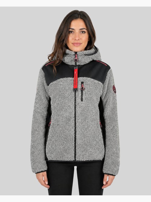 Veste polaire à capuche telodia – geographical norway - Kiabi