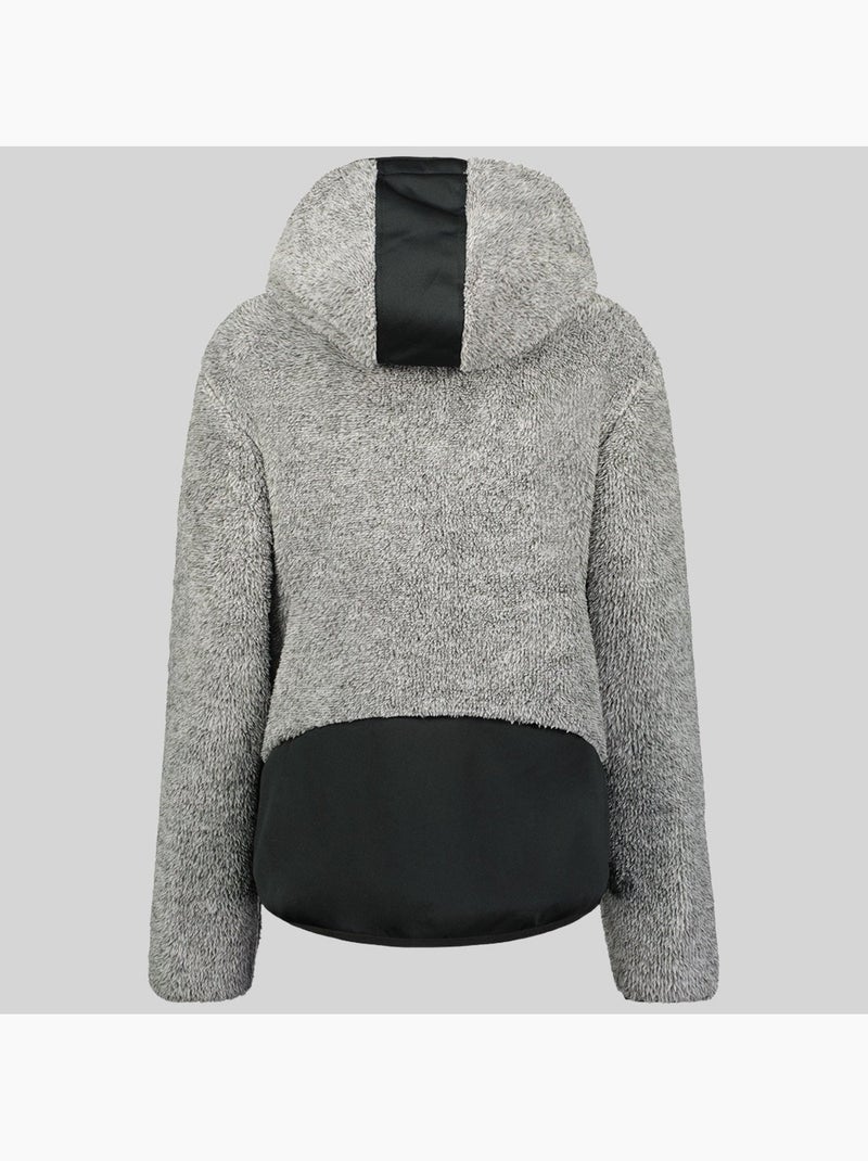 Veste polaire à capuche telodia – geographical norway Gris foncé - Kiabi
