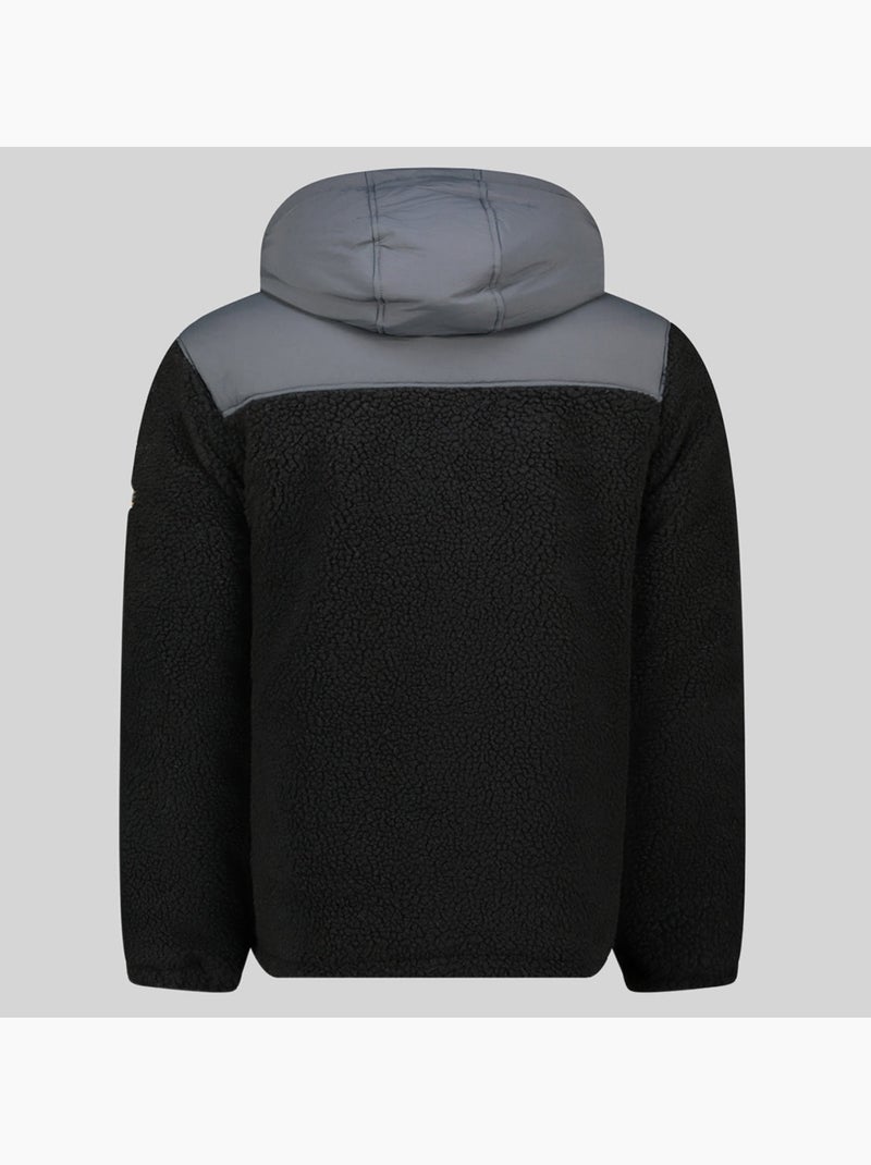 Veste polaire à capuche terpa – geographical norway Noir - Kiabi