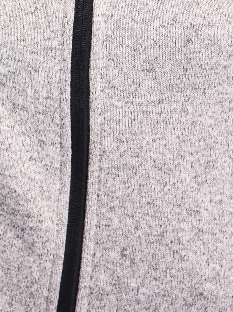 Veste polaire à capuche Thermolactyl femme - DamartSport Gris - Kiabi