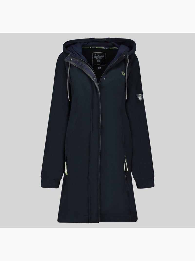 Veste polaire à capuche timothe – geographical norway Bleu marine - Kiabi