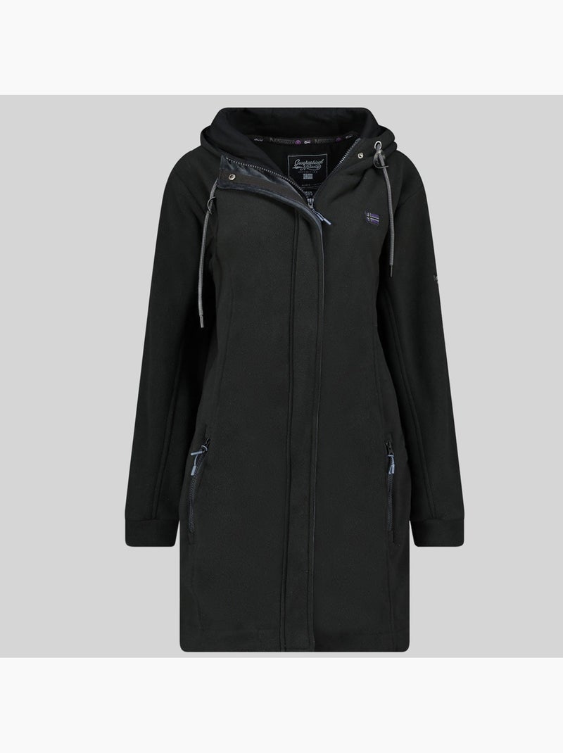 Veste polaire à capuche timothe – geographical norway Noir - Kiabi