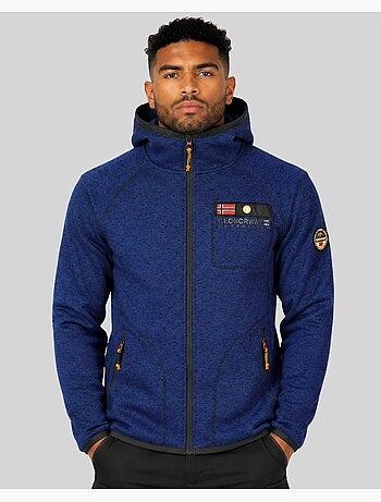 Veste polaire à capuche tiparni – geographical norway