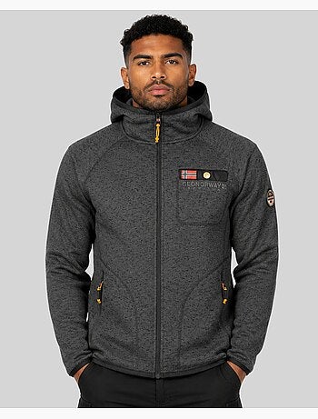 Veste polaire à capuche tiparni – geographical norway