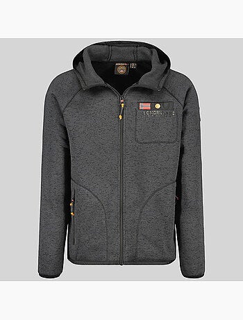 Veste polaire à capuche tiparni – geographical norway