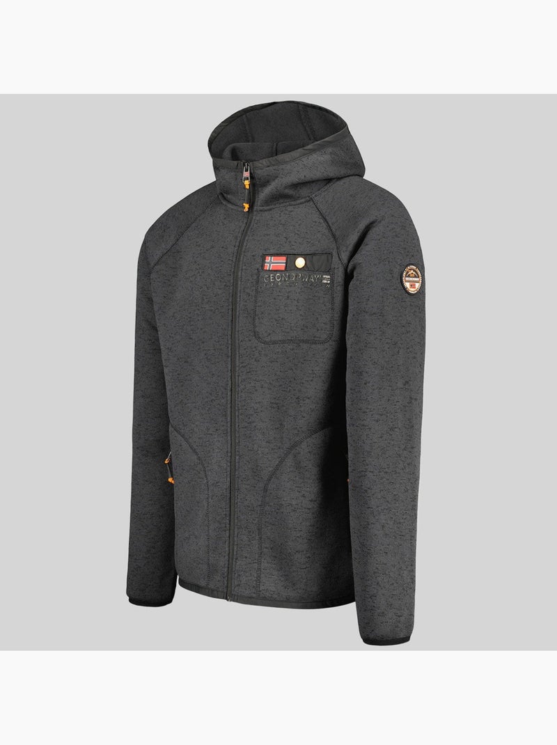 Veste polaire à capuche tiparni – geographical norway Gris foncé - Kiabi