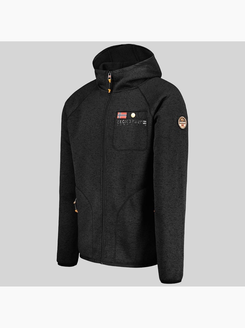 Veste polaire à capuche tiparni – geographical norway Noir - Kiabi