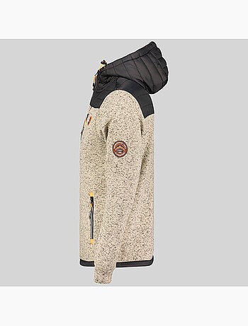 Veste polaire à capuche toledo – geographical norway