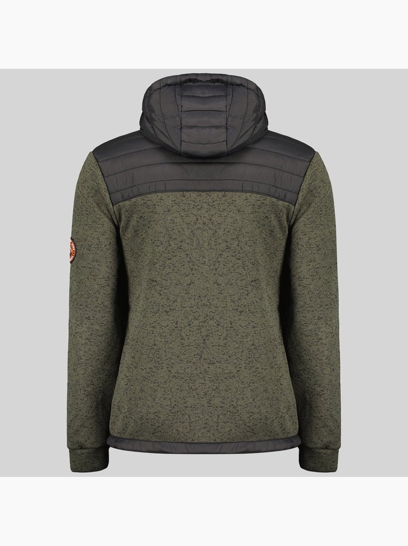Veste polaire à capuche toledo – geographical norway Gris foncé - Kiabi