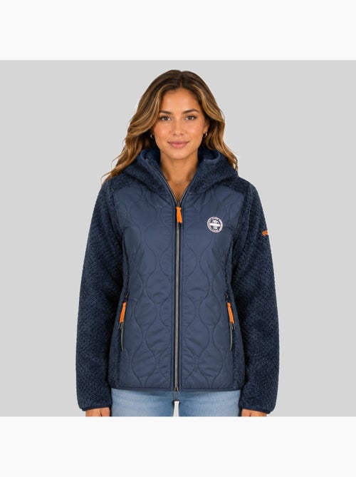 Veste polaire à capuche torsade – geographical norway - Kiabi