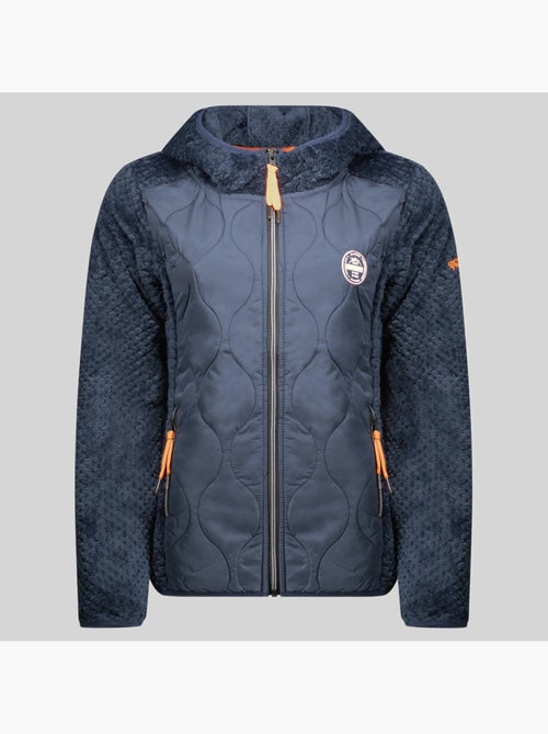 Veste polaire à capuche torsade – geographical norway - Kiabi