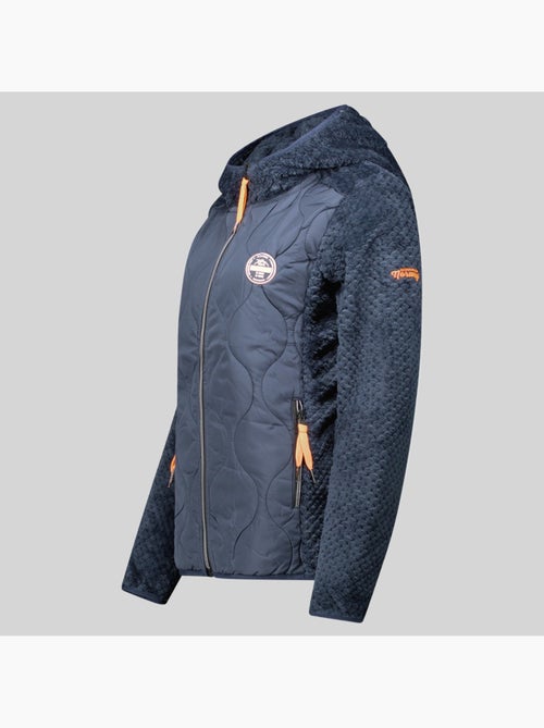Veste polaire à capuche torsade – geographical norway - Kiabi