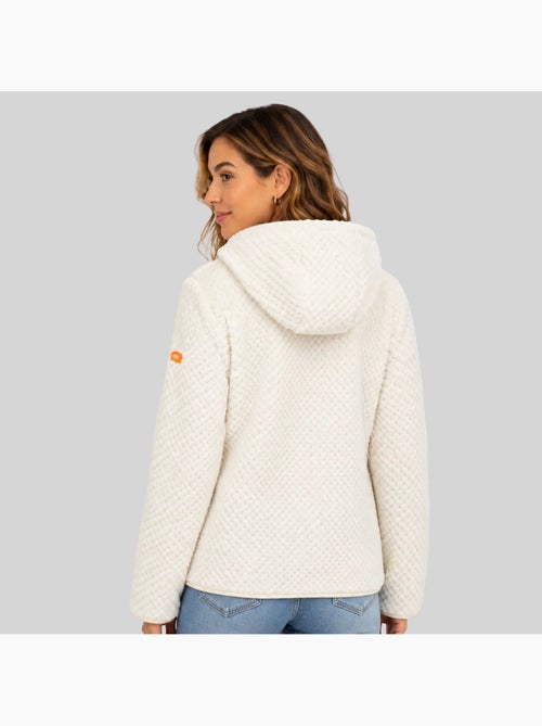 Veste polaire à capuche torsade – geographical norway - Kiabi