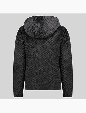 Veste polaire à capuche torsade – geographical norway