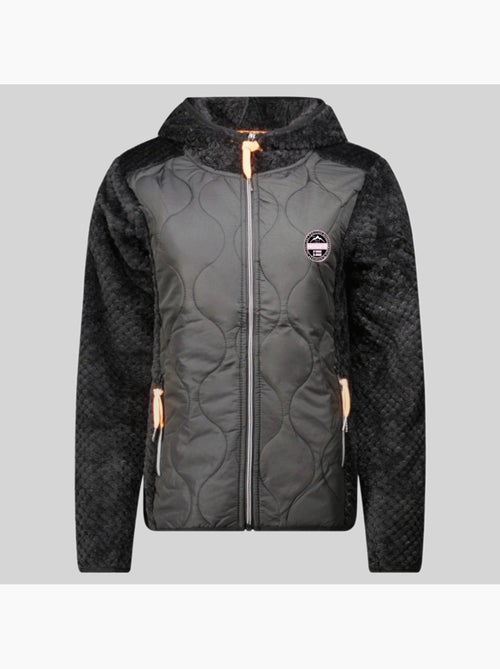 Veste polaire à capuche torsade – geographical norway - Kiabi