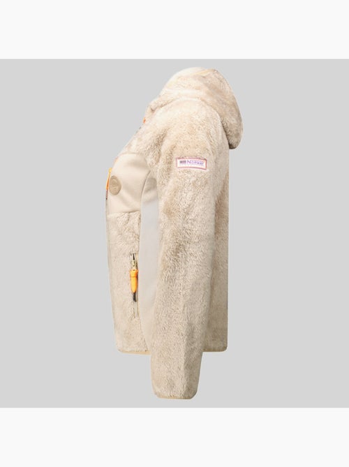 Veste polaire à capuche toscana – geographical norway - Kiabi