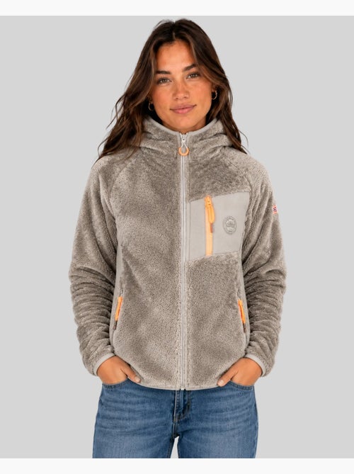 Veste polaire à capuche toscana – geographical norway - Kiabi