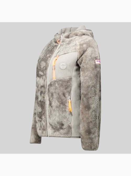 Veste polaire à capuche toscana – geographical norway - Kiabi