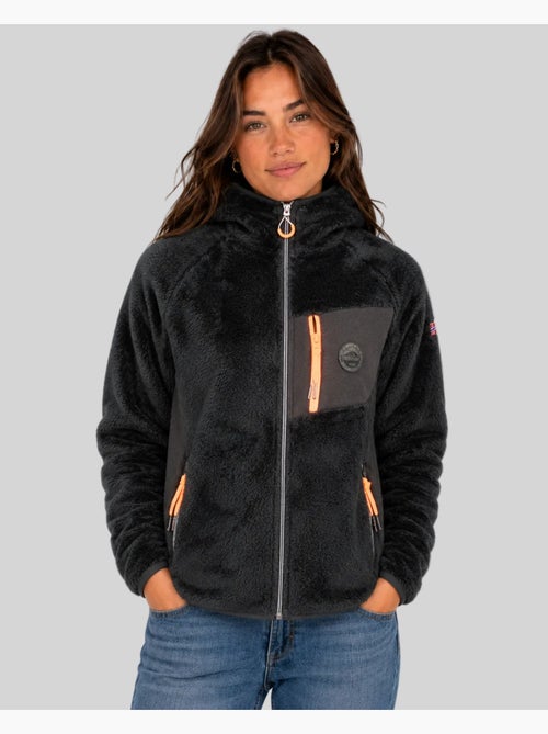 Veste polaire à capuche toscana – geographical norway - Kiabi Veste polaire à capuche toscana – geographical norway - Kiabi