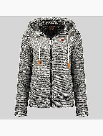 Veste polaire à capuche trigo – geographical norway