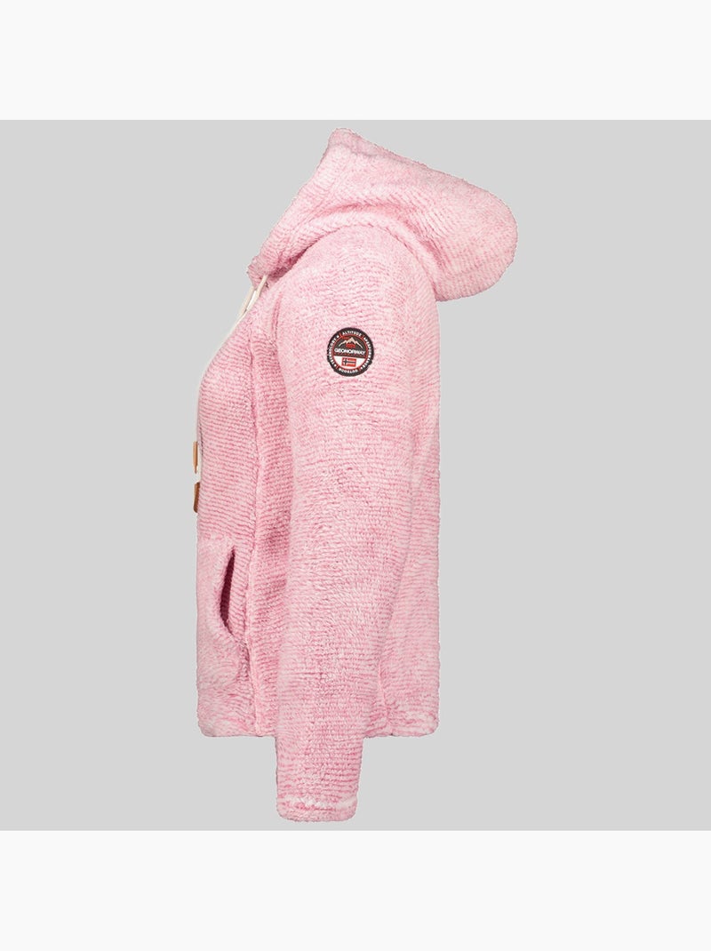 Veste polaire à capuche trigo – geographical norway Rose - Kiabi