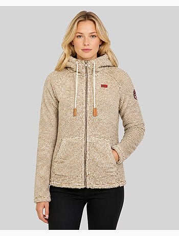 Veste polaire à capuche trigo – geographical norway