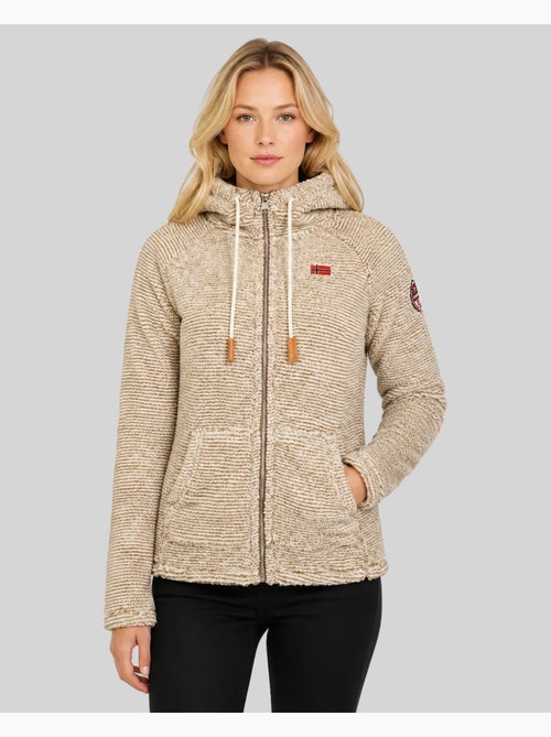 Veste polaire à capuche trigo – geographical norway - Kiabi Veste polaire à capuche trigo – geographical norway - Kiabi