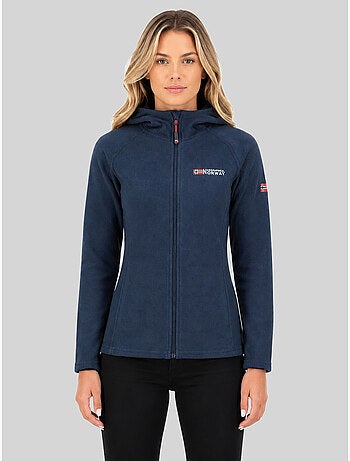 Veste polaire à capuche tugood – geographical norway
