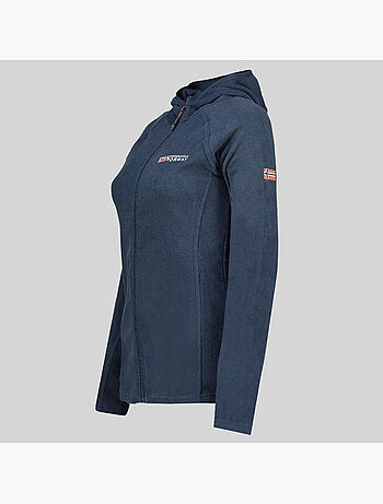 Veste polaire à capuche tugood – geographical norway