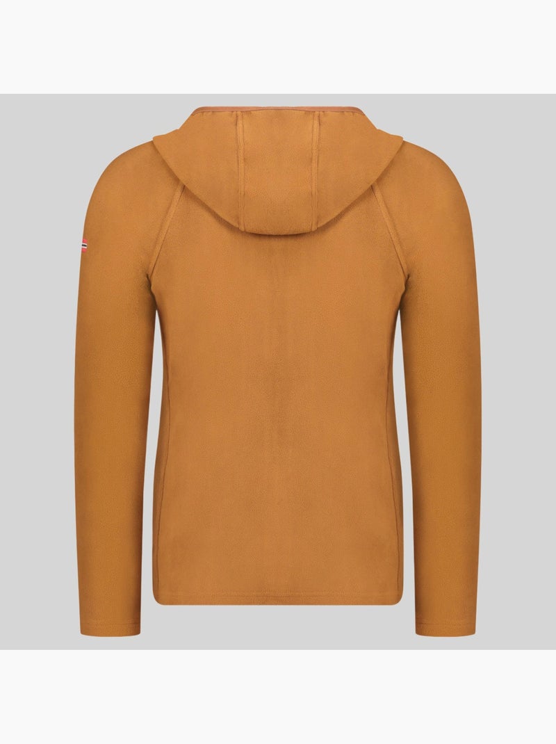 Veste polaire à capuche tugood – geographical norway Camel - Kiabi