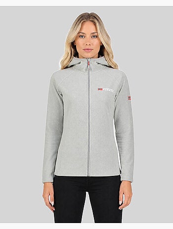 Veste polaire à capuche tugood – geographical norway
