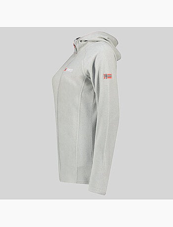 Veste polaire à capuche tugood – geographical norway