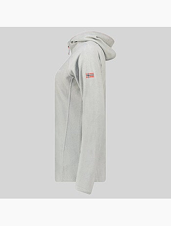 Veste polaire à capuche tugood – geographical norway
