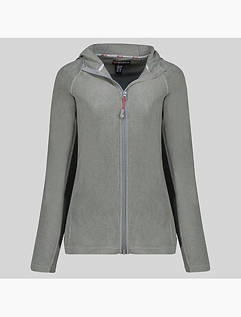 Veste polaire à capuche tugood – geographical norway