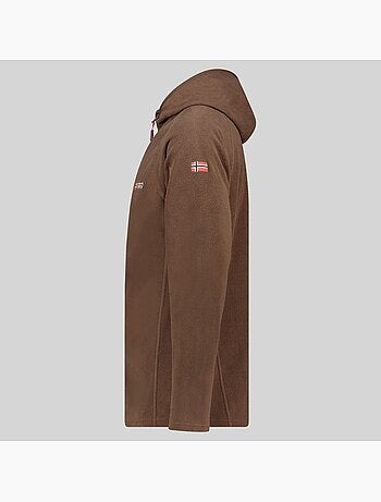 Veste polaire à capuche tugood – geographical norway