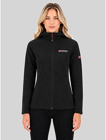 Veste polaire à capuche tugood – geographical norway