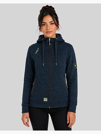 Veste polaire à capuche twelve – geographical norway