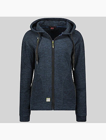 Veste polaire à capuche twelve – geographical norway