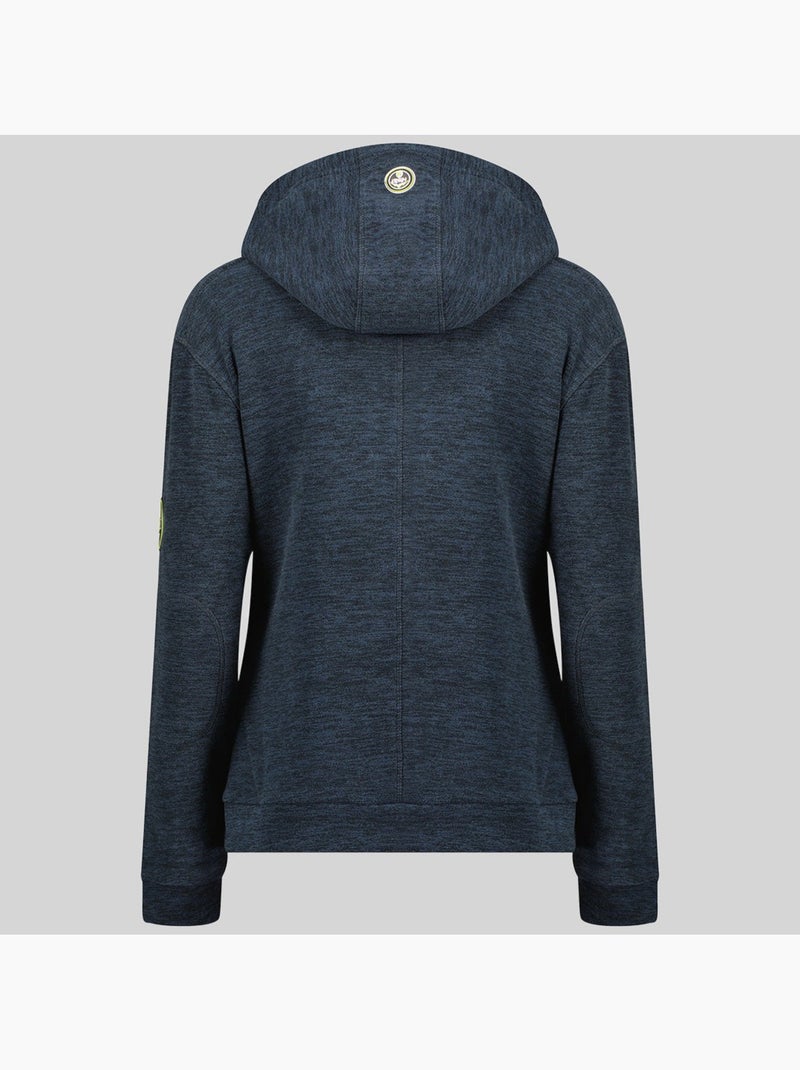 Veste polaire à capuche twelve – geographical norway Bleu marine - Kiabi