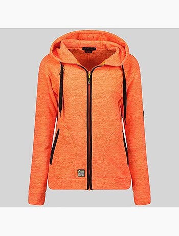 Veste polaire à capuche twelve – geographical norway