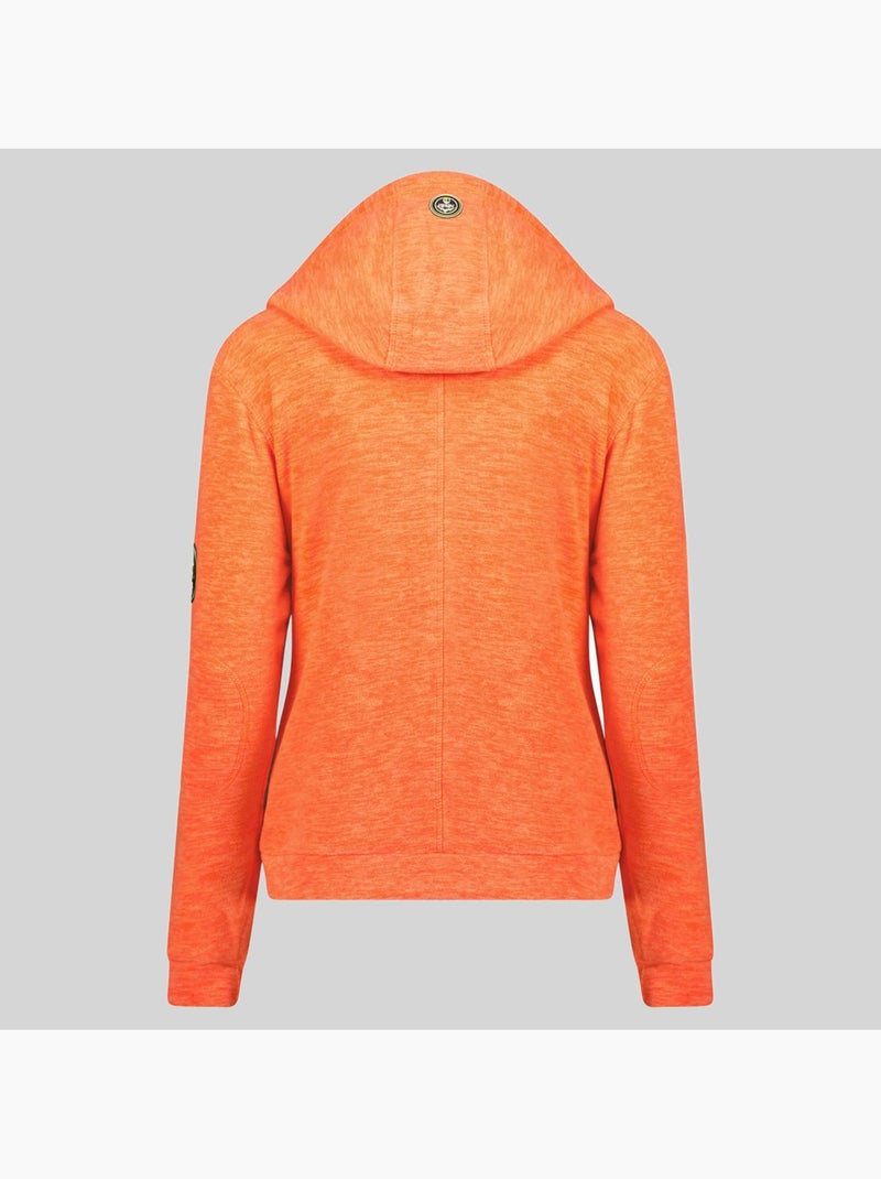 Veste polaire à capuche twelve – geographical norway Corail - Kiabi