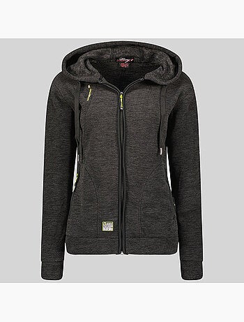 Veste polaire à capuche twelve – geographical norway
