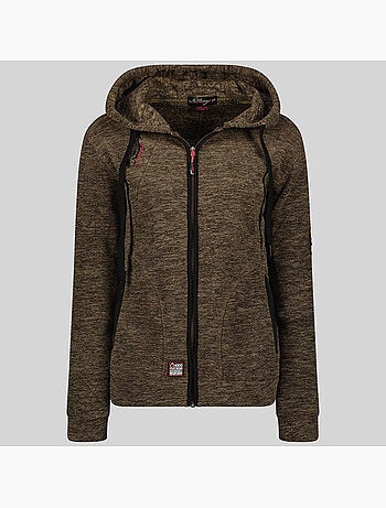 Veste polaire à capuche twelve – geographical norway