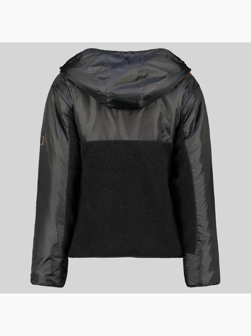 Veste polaire à capuche ulyssim – geographical norway Noir - Kiabi