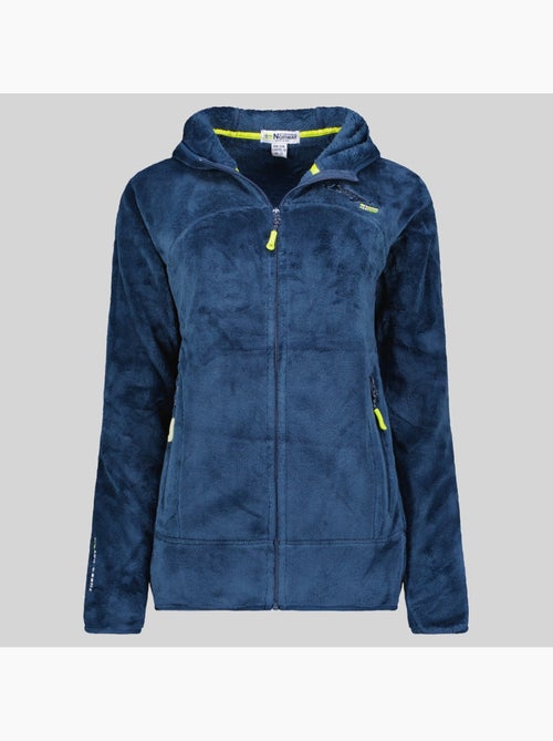 Veste polaire à capuche upalood – geographical norway - Kiabi