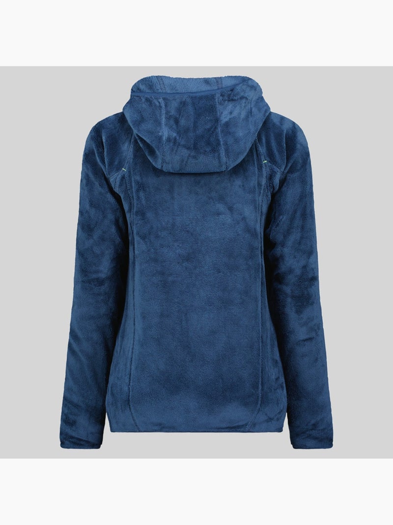 Veste polaire à capuche upalood – geographical norway Bleu marine - Kiabi