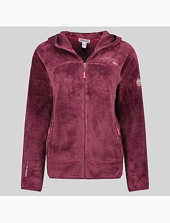 Veste polaire à capuche upalood – geographical norway